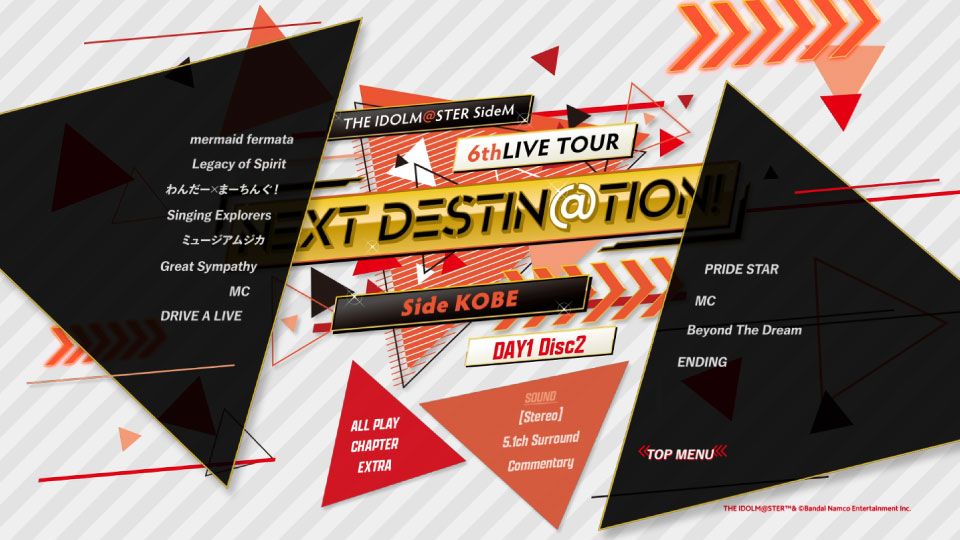 THE IDOLM@STER SideM 6thLIVE TOUR ~NEXT DESTIN@TION!~ Side KOBE LIVE Blu-ray (2022) 1080P蓝光原盘 [4BD BDMV 127.4G]Blu-ray、日本演唱会、蓝光演唱会6