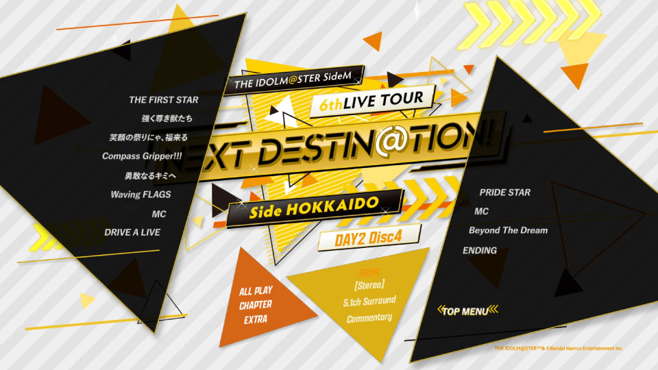 THE IDOLM@STER SideM 6thLIVE TOUR ~NEXT DESTIN@TION!~ Side HOKKAIDO LIVE Blu-ray (2022) 1080P蓝光原盘 [4BD BDMV 127.1G]Blu-ray、日本演唱会、蓝光演唱会14