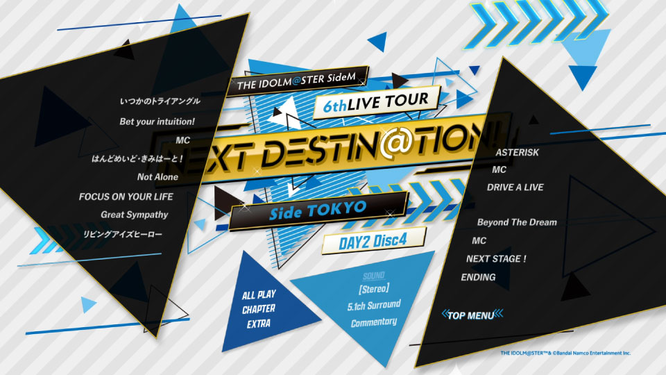 THE IDOLM@STER SideM 6thLIVE TOUR ~NEXT DESTIN@TION!~ Side