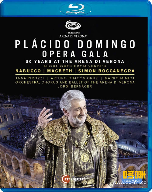 多明戈 50周年歌剧节 Placido Domingo Opera Gala 50 Year at the Arena di Verona (2020) 1080P蓝光原盘 [BDMV 22.2G]