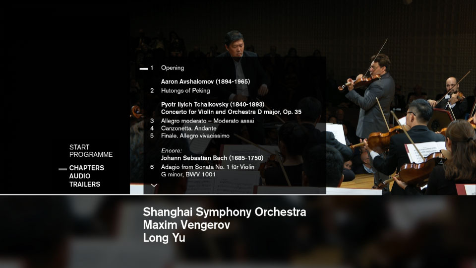 余隆 上海交响乐团 Avshalomov, Tchaikovsky, Shostakovich (Shanghai Symphony Orchestra, Long Yu) (2019) 1080P蓝光原盘 [BDMV 22.8G]Blu-ray、古典音乐会、蓝光演唱会12