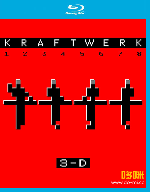 Kraftwerk 德国发电站乐队 – 3-D The Catalogue (2017) 1080P蓝光原盘 [4BD BDMV 161.8G]