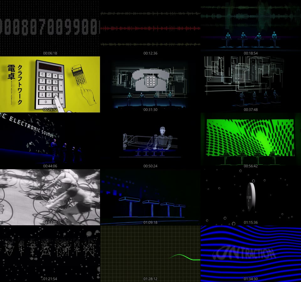 Kraftwerk 德国发电站乐队 – 3-D The Catalogue (2017) 1080P蓝光原盘 [4BD BDMV 161.8G]Blu-ray、Blu-ray、摇滚演唱会、欧美演唱会、蓝光演唱会20
