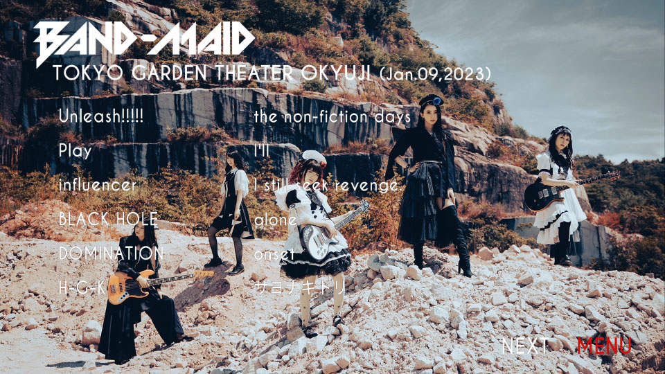 BAND-MAID – TOKYO GARDEN THEATER OKYUJI (Jan.09,2023) [完全生産限定盤] (2023) 1080P蓝光原盘 [2BD BDISO 38.4G]Blu-ray、推荐演唱会、日本演唱会、蓝光演唱会14