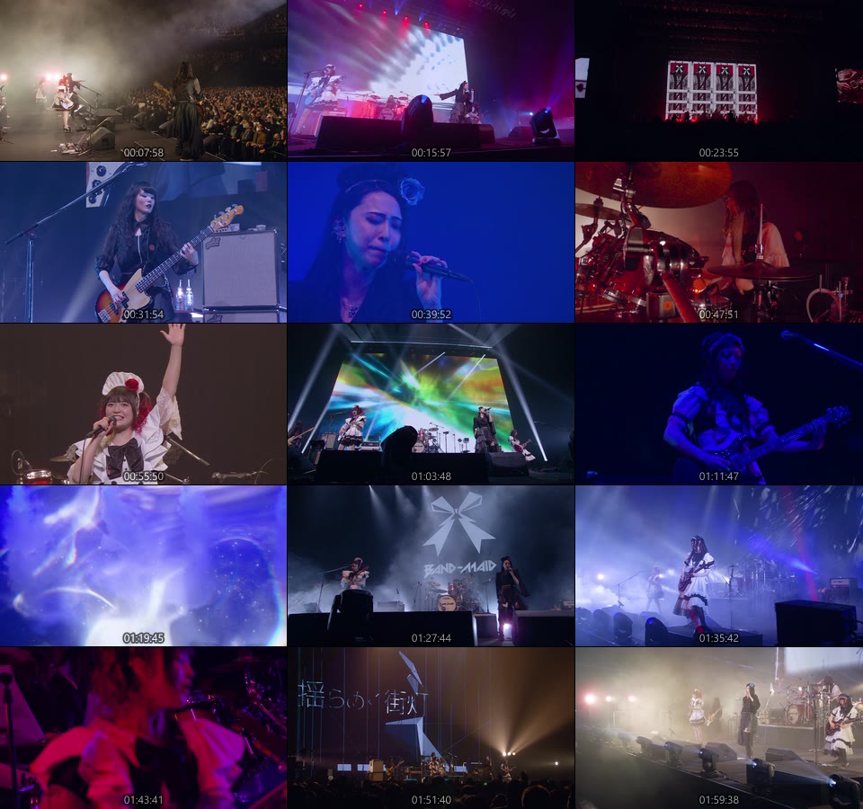 BAND-MAID – TOKYO GARDEN THEATER OKYUJI (Jan.09,2023) [完全生産限定盤] (2023) 1080P蓝光原盘 [2BD BDISO 38.4G]Blu-ray、推荐演唱会、日本演唱会、蓝光演唱会16