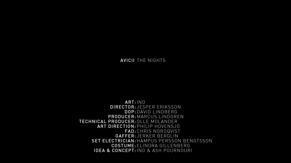 [PR] Avicii – The Nights (官方MV) [ProRes] [1080P 3.96G]