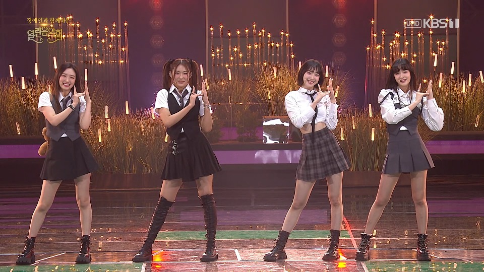 [4K60P] H1-KEY – Rose Blossom + Run (Open Concert KBS 20230423) [UHDTV 2160P 2.49G]