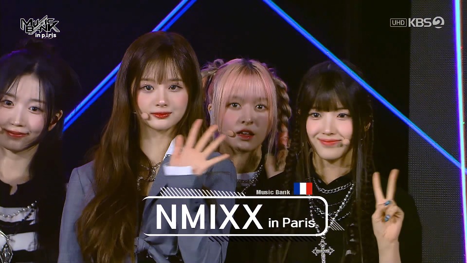 [4K60P] NMIXX – Love Me Like This + O.O + TT (Music Bank in Paris KBS 20230507) [UHDTV 2160P 3.51G]