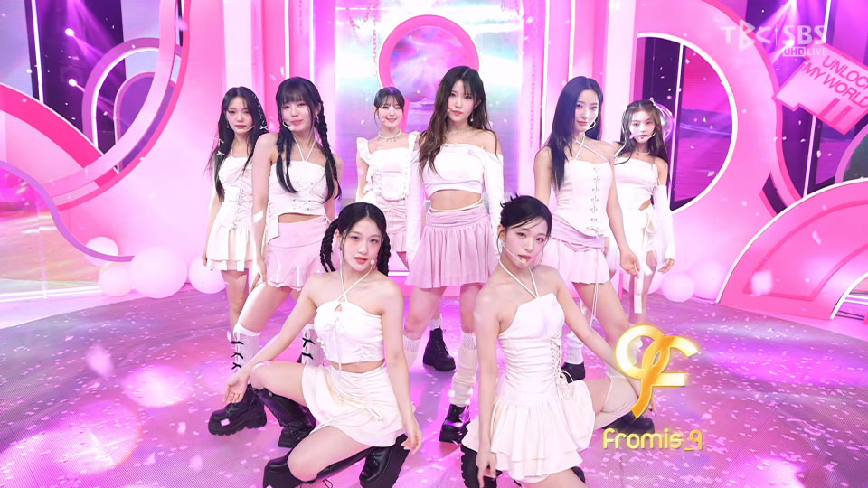 [4K60P] fromis_9 – #menow (Inkigayo SBS 20230611) [UHDTV 2160P 1.04G]