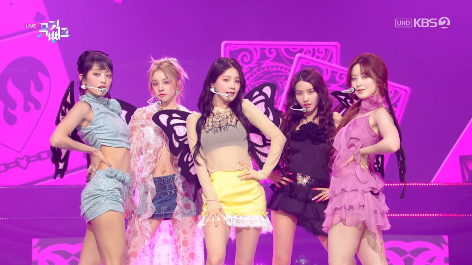 [4K60P] (G)I-DLE – Queencard (Music Bank KBS 20230602) [UHDTV 2160P 991M]