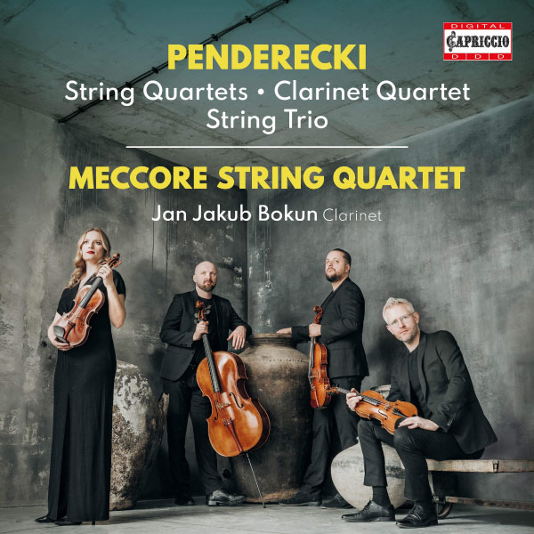 Meccore String Quartet – Penderecki Clarinet & String Quartets & String Trio (2023) [qobuz] [FLAC 24bit／96kHz]