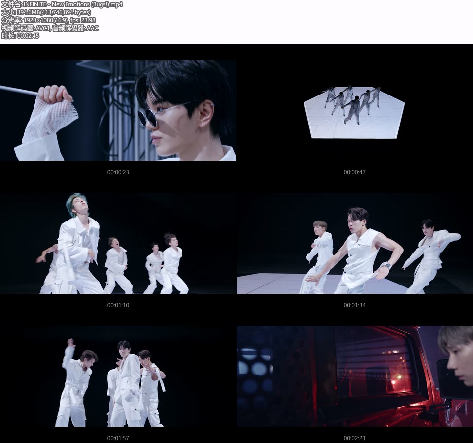 INFINITE – New Emotions (Bugs!) (官方MV) [1080P 395M]Master、韩国MV、高清MV2