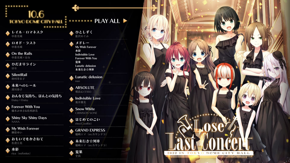 Lose 告别演唱会 Lose Last Concert (2022) 1080P蓝光原盘 [2BD BDISO 89.2G]Blu-ray、日本演唱会、蓝光演唱会2