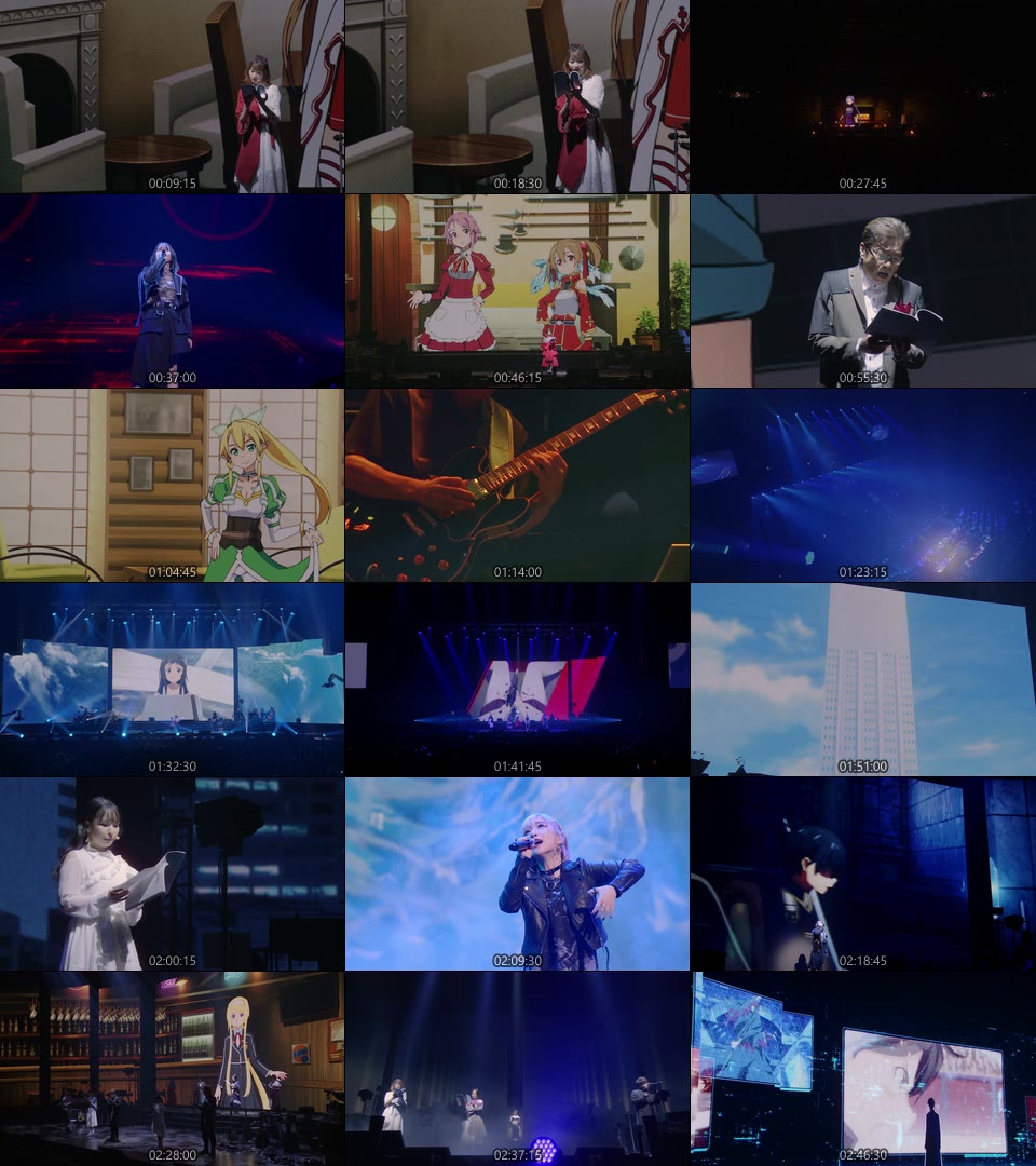 ReoNa, LiSA, ASCA, 藍井エイル Sword Art Online ~FULLDIVE~ 刀剑神域10周年演唱会 (2023) 1080P蓝光原盘 [2BD BDISO 74.1G]Blu-ray、推荐演唱会、日本演唱会、蓝光演唱会22