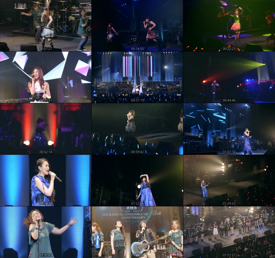 川田まみ, KOTOKO – IVE RADICAL ENSEMBLE OF 15th ANNIVERSARY (2016) 1080P蓝光原盘 [2BD BDISO 72.5G]Blu-ray、日本演唱会、蓝光演唱会20