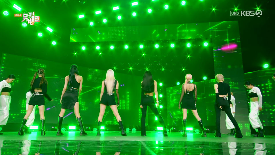 [4K60P] EVERGLOW – SLAY (Music Bank KBS 20230908) [UHDTV 2160P 2.21G]