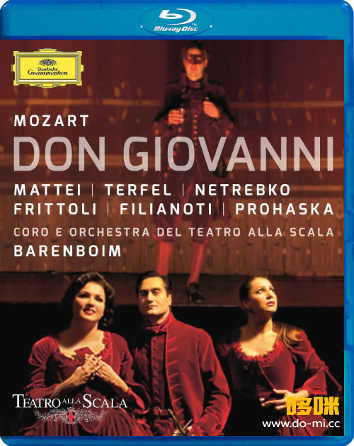 莫扎特歌剧 : 唐璜 Mozart : Don Giovanni (Daniel Barenboim, Teatro alla Scala) (2015) 1080P蓝光原盘 [BDMV 45.4G]