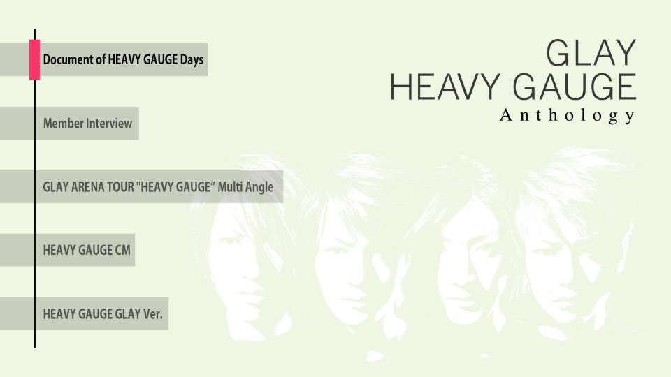 GLAY – HEAVY GAUGE Anthology (2019) 1080P蓝光原盘 [2CD+BD BDISO 43.2G]Blu-ray、Blu-ray、摇滚演唱会、日本演唱会、蓝光演唱会2