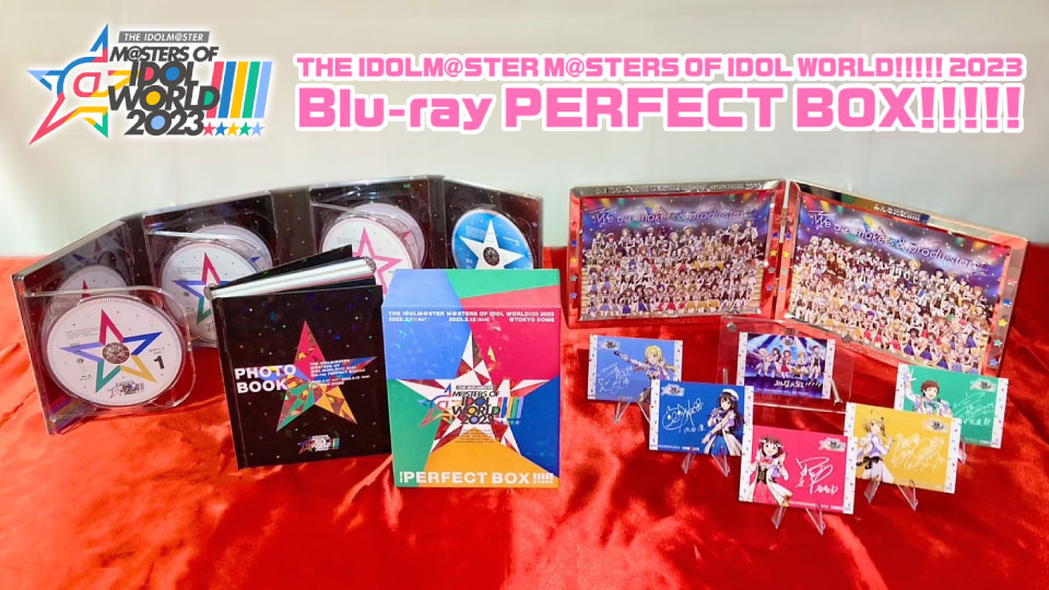 THE IDOLM@STER M@STERS OF IDOL WORLD!!!!! 2023 Blu-ray PERFECT BOX!!!!! (2023) 1080P蓝光原盘 [6BD+CD BDISO 181.6G]Blu-ray、日本演唱会、蓝光演唱会2