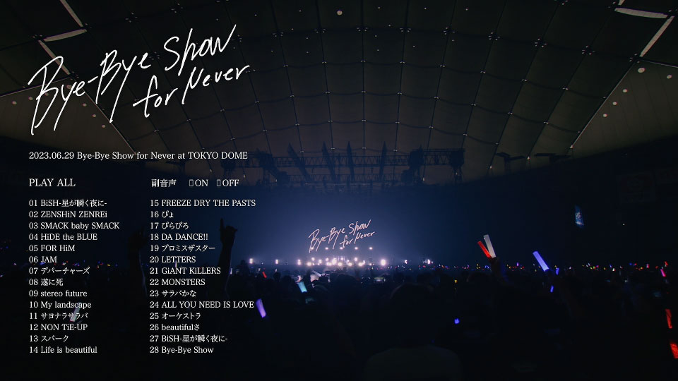 BiSH – Bye-Bye Show for Never at TOKYO DOME [初回生産限定盤] (2023) 1080P蓝光原盘 [2BD BDISO 85.1G]Blu-ray、日本演唱会、蓝光演唱会12