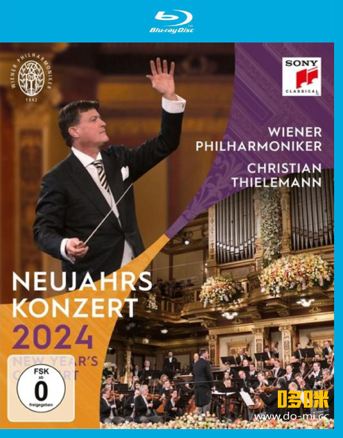 2024维也纳新年音乐会 New Year′s Concert 2024 / Neujahrskonzert 2024 (2024) 1080P蓝光原盘 [BDMV 34.3G]