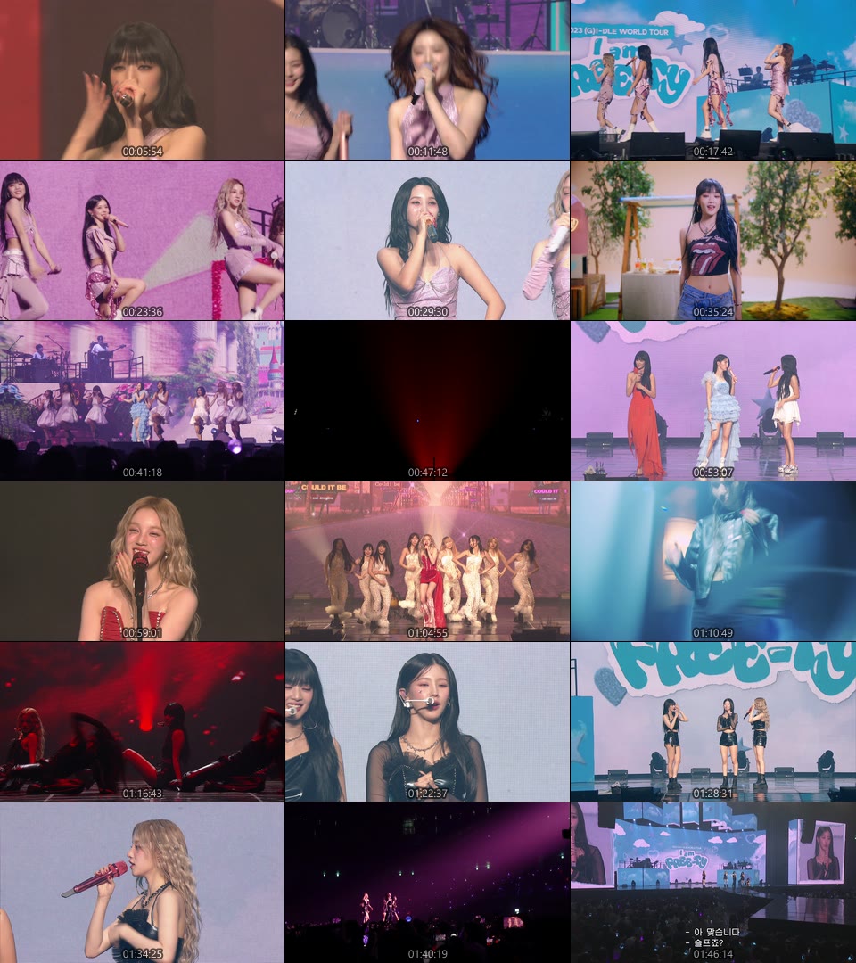 (G)I-DLE – 2023 (G)I-DLE WORLD TOUR I am FREE-TY IN SEOUL (2024) 1080P蓝光原盘 [2BD BDISO 65.2G]Blu-ray、推荐演唱会、蓝光演唱会、韩国演唱会16