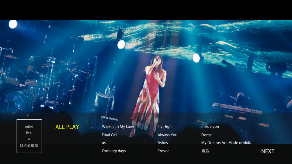 milet – milet live at 日本武道館 [初回生産限定盤Blu-ray] (2024) 1080P蓝光原盘 [2BD+CD BDISO 50.1G]Blu-ray、推荐演唱会、日本演唱会、蓝光演唱会16