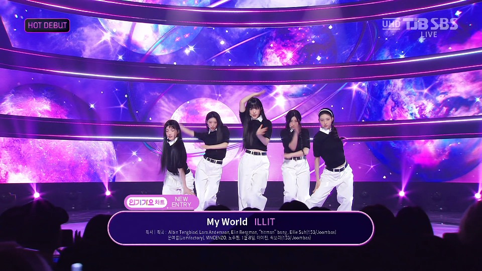 [4K60P] ILLIT – My World + Magnetic  (Inkigayo SBS 20240331) [UHDTV 2160P 4.35G]