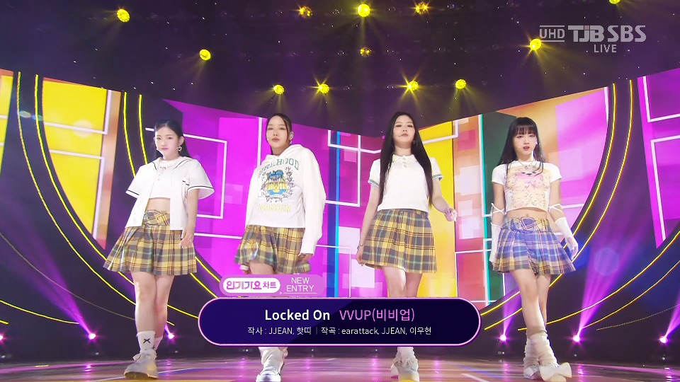 [4K60P] VVUP – Locked On (Inkigayo SBS 20240414) [UHDTV 2160P 1.86G]
