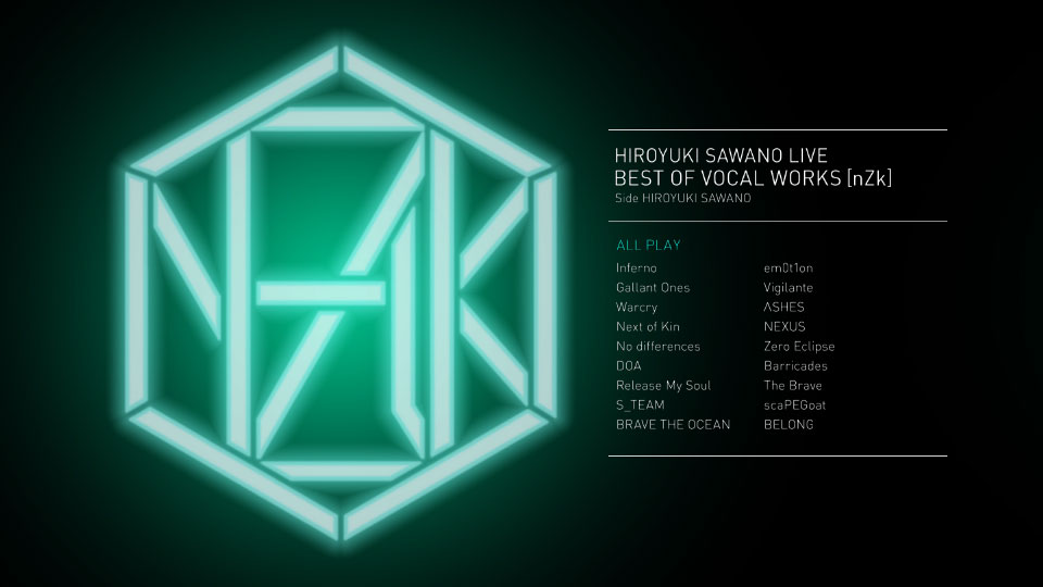 SawanoHiroyuki[nZk] – 澤野弘之 LIVE BEST OF VOCAL WORKS [nZk] (2021) 1080P蓝光原盘 [CD+BD BDISO 21.4G]Blu-ray、日本演唱会、蓝光演唱会14