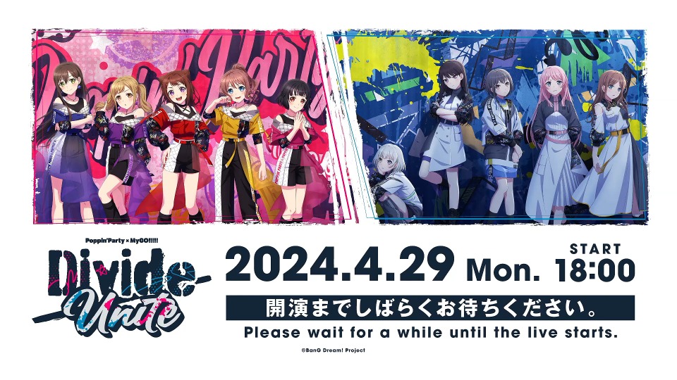 Poppin′Party×MyGO!!!!! 合同ライブ「Divide／Unite」(2024.04.29