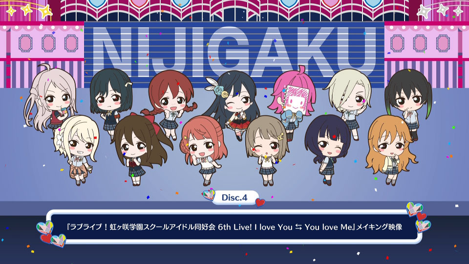 虹ヶ咲6th Live Blu-ray Memorial BOX〈4枚組〉 ラブライブ！虹ヶ咲学園スクールアイドル同好会 6th Live! I