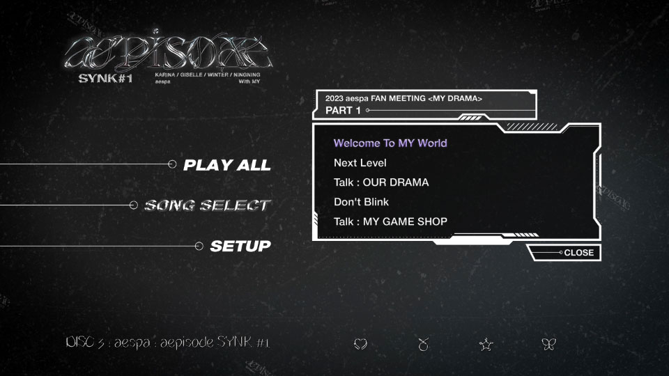 aespa – aespa LIVE TOUR 2023 SYNK : HYPER LINE aepisode SYNK#1 [初回限定盤] (2025) 1080P蓝光原盘 [4BD BDISO 126.2G]Blu-ray、推荐演唱会、蓝光演唱会、韩国演唱会24