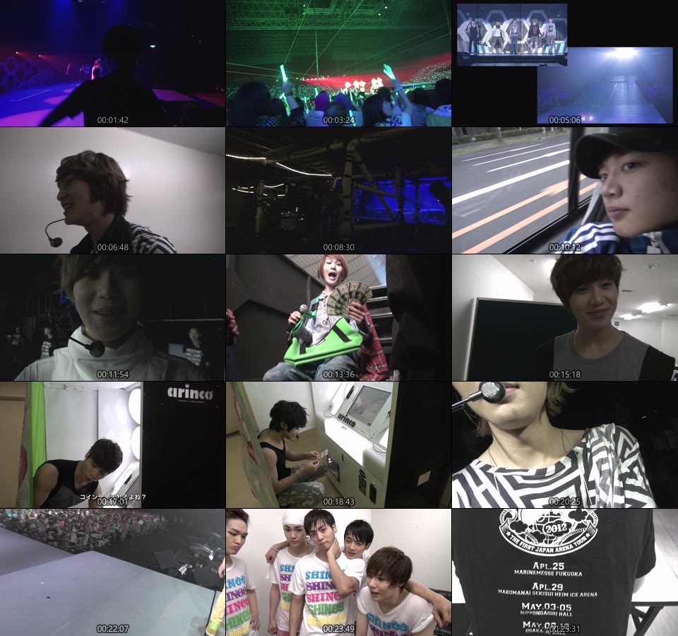SHINee – SHINee THE FIRST JAPAN ARENA TOUR“SHINee WORLD 2012”[初回